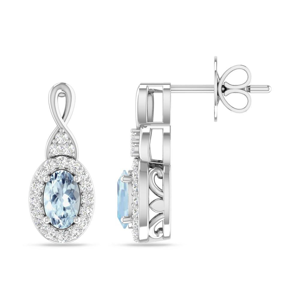 White Gold - Aquamarine