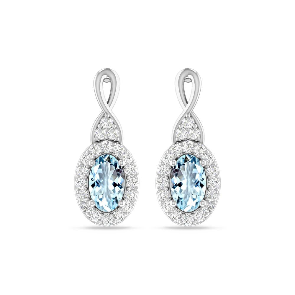 White Gold - Aquamarine