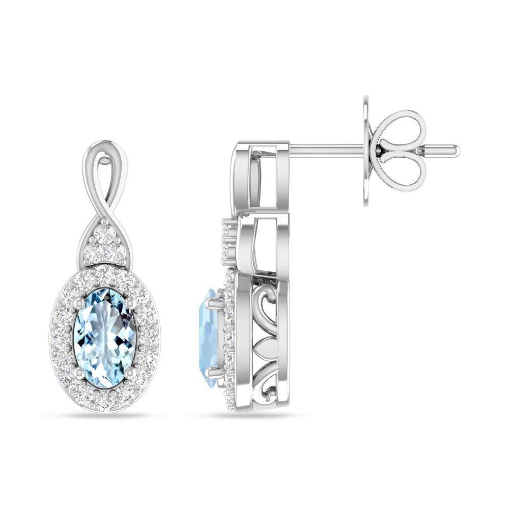 White Gold - Aquamarine