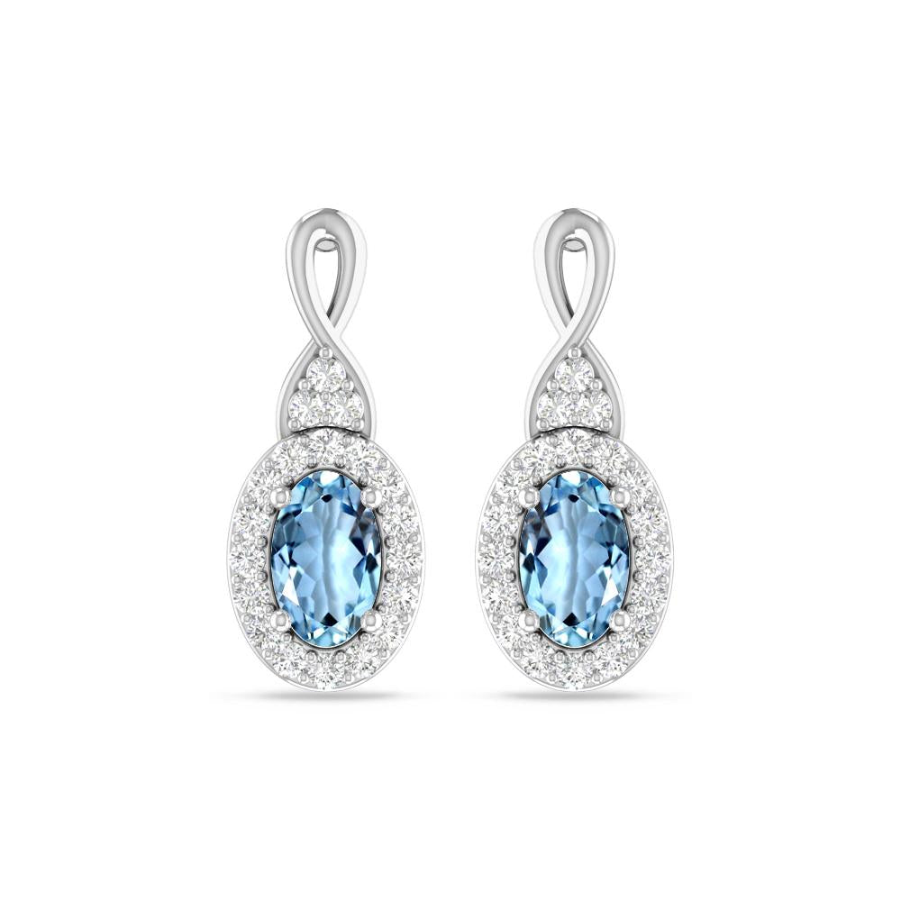White Gold - Aquamarine
