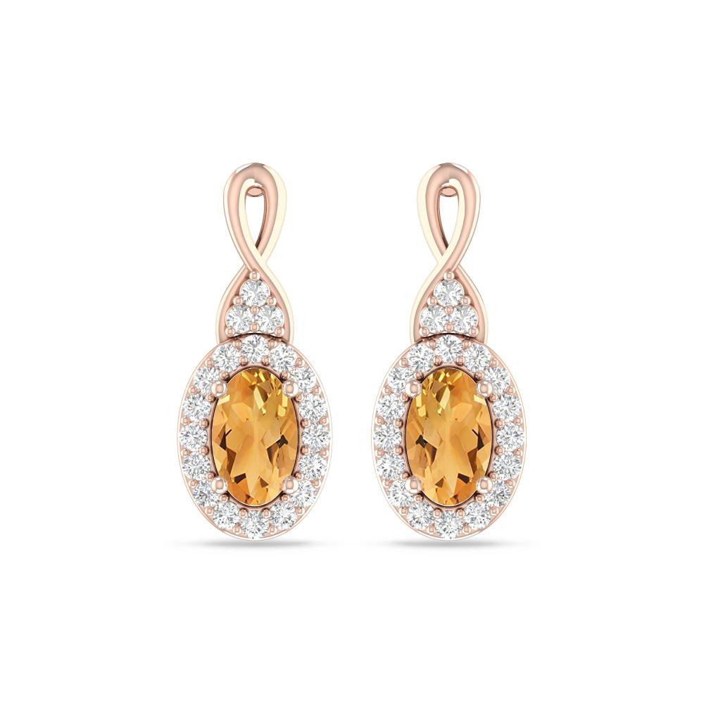 Rose Gold - Citrine