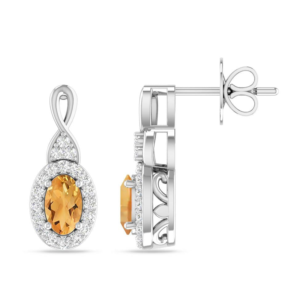 White Gold - Citrine