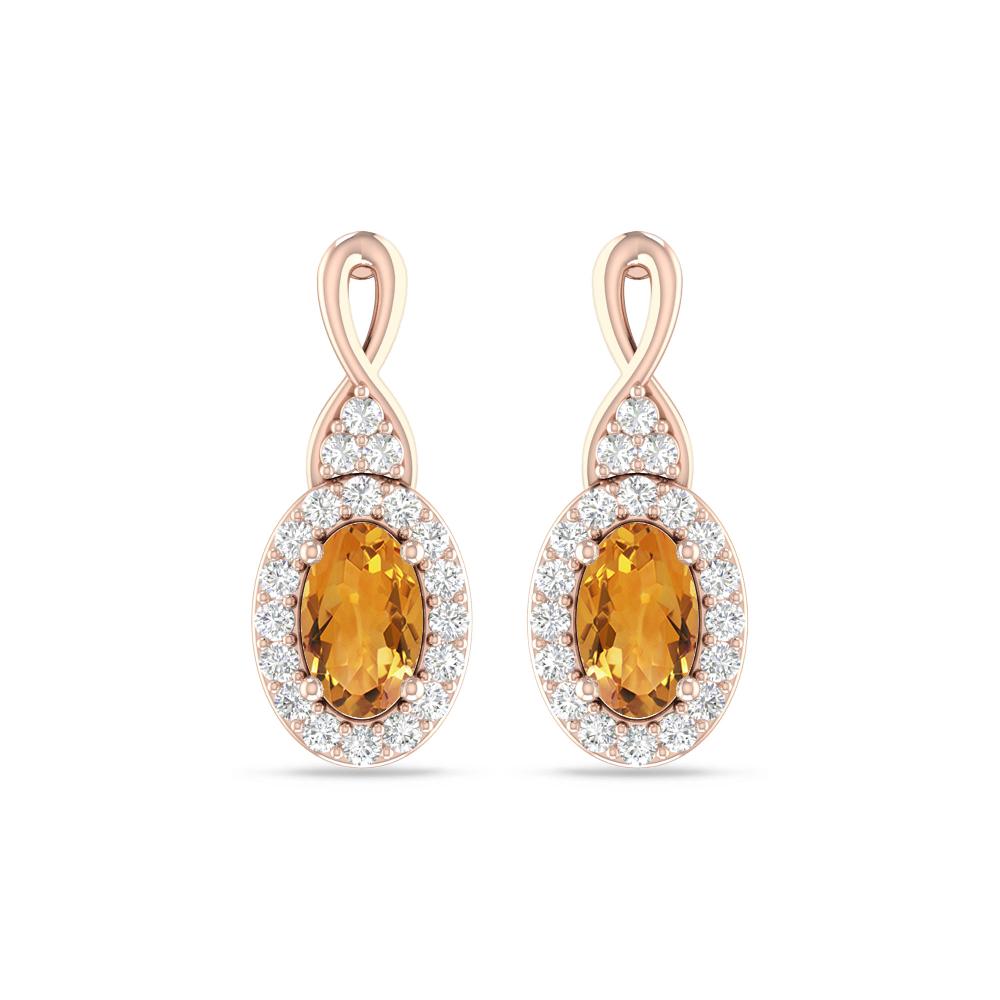Rose Gold - Citrine
