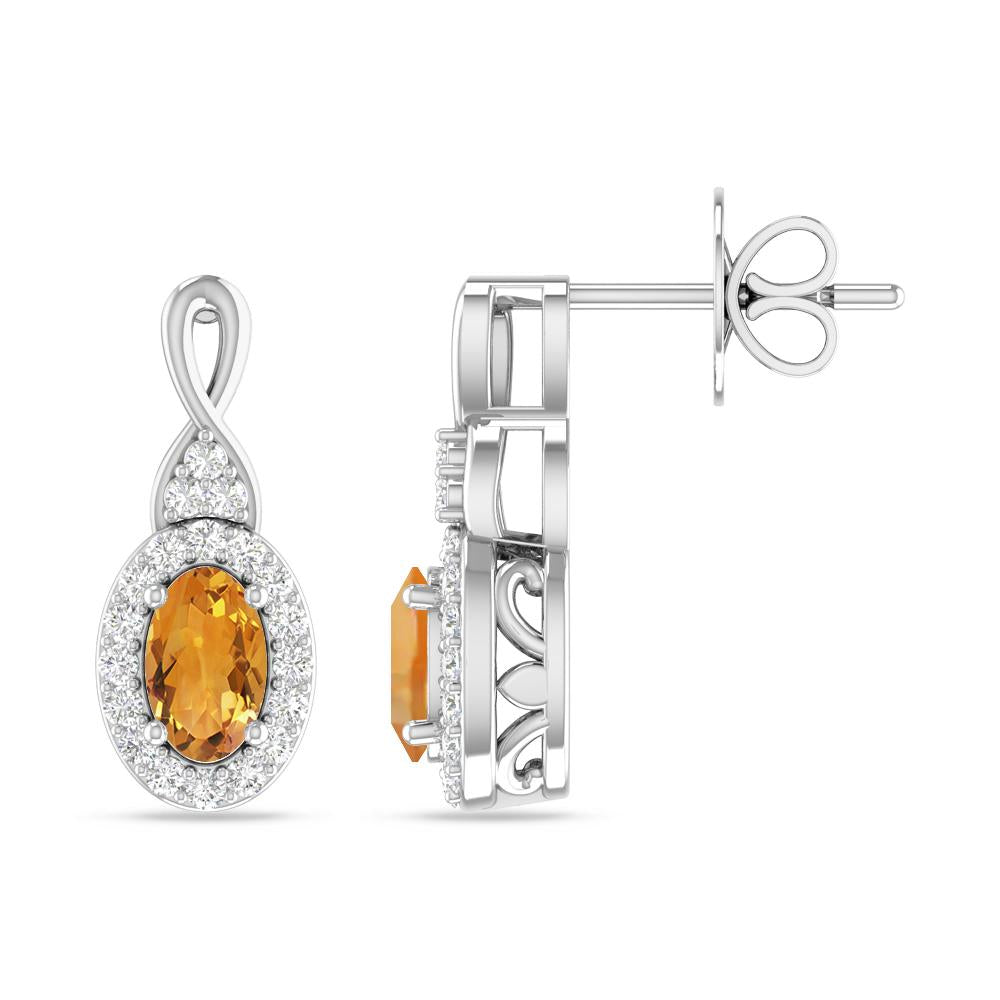 White Gold - Citrine
