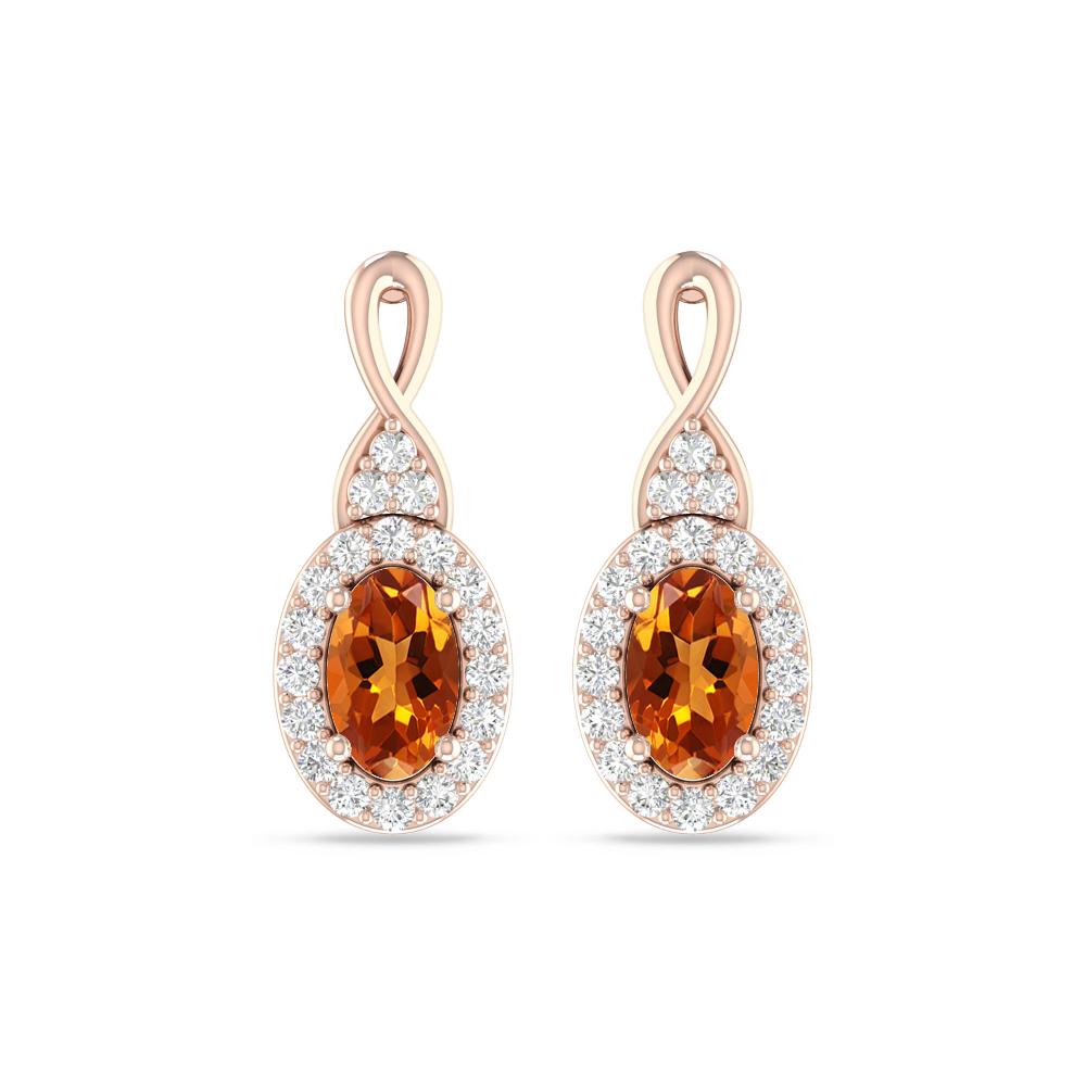 Rose Gold - Citrine