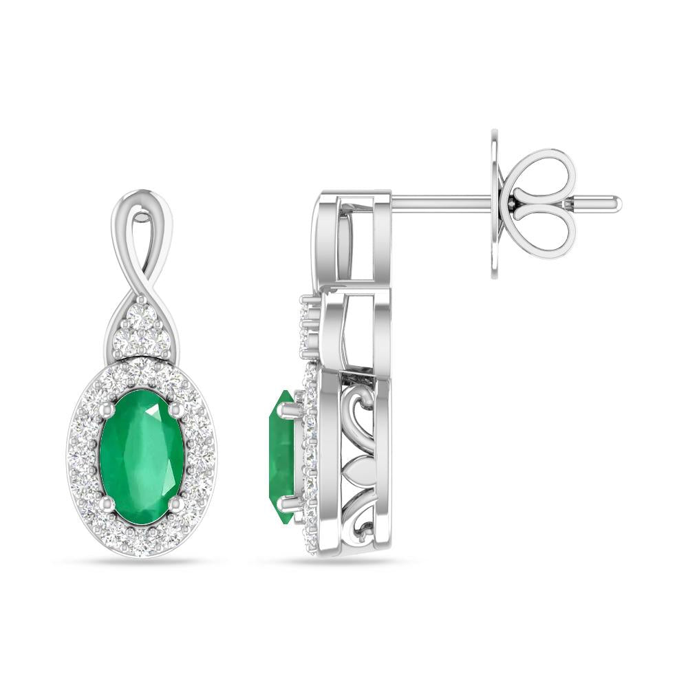 White Gold - Emerald