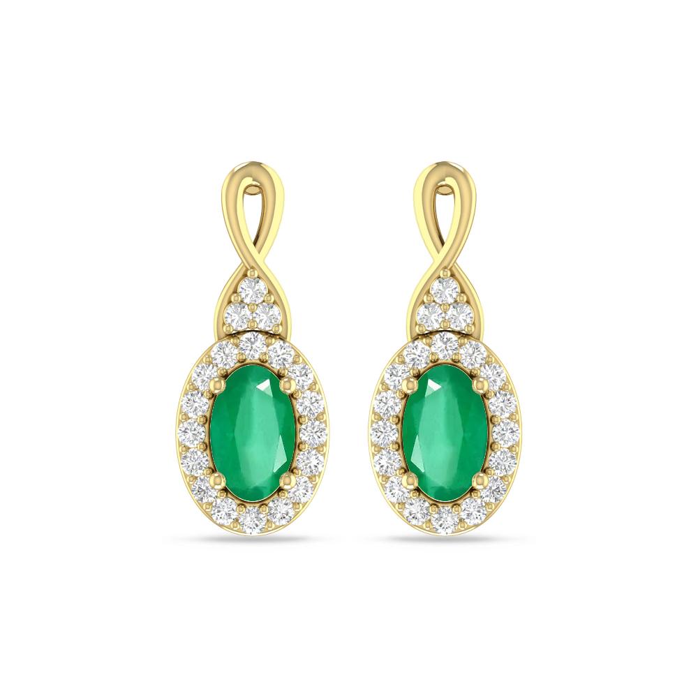 Yellow Gold - Emerald
