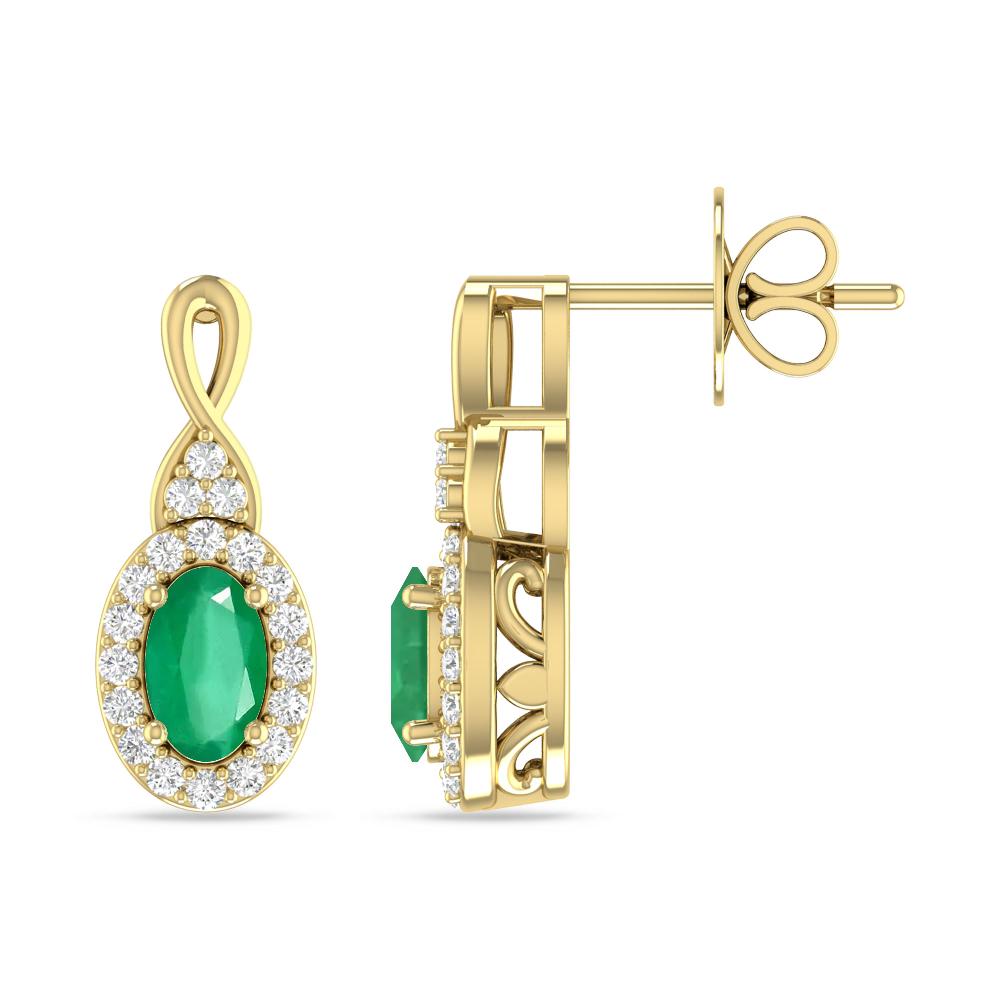 Yellow Gold - Emerald