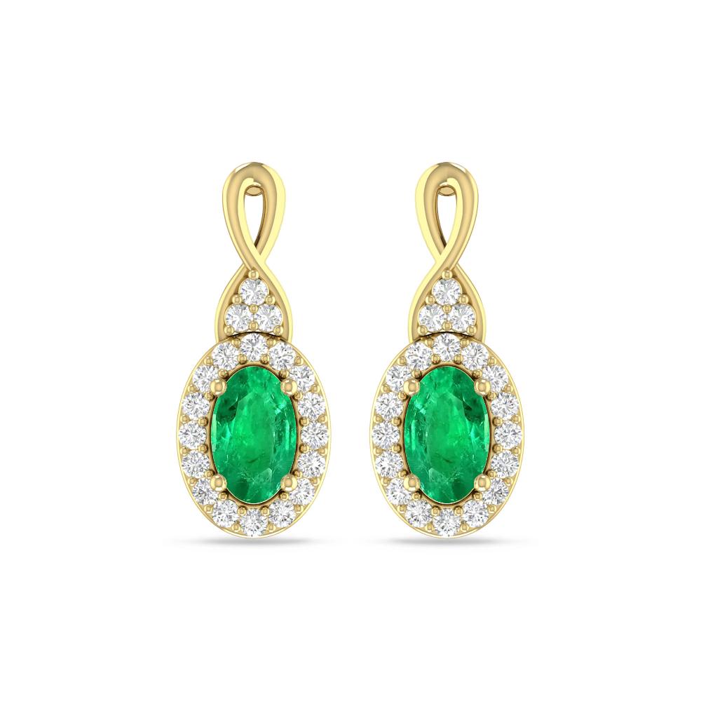 Yellow Gold - Emerald