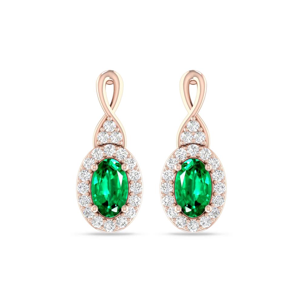 Rose Gold - Emerald