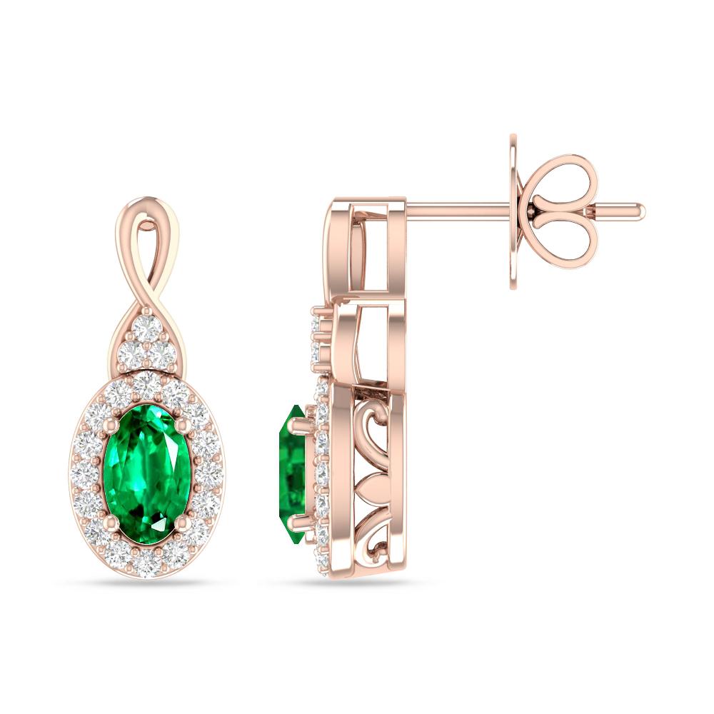 Rose Gold - Emerald