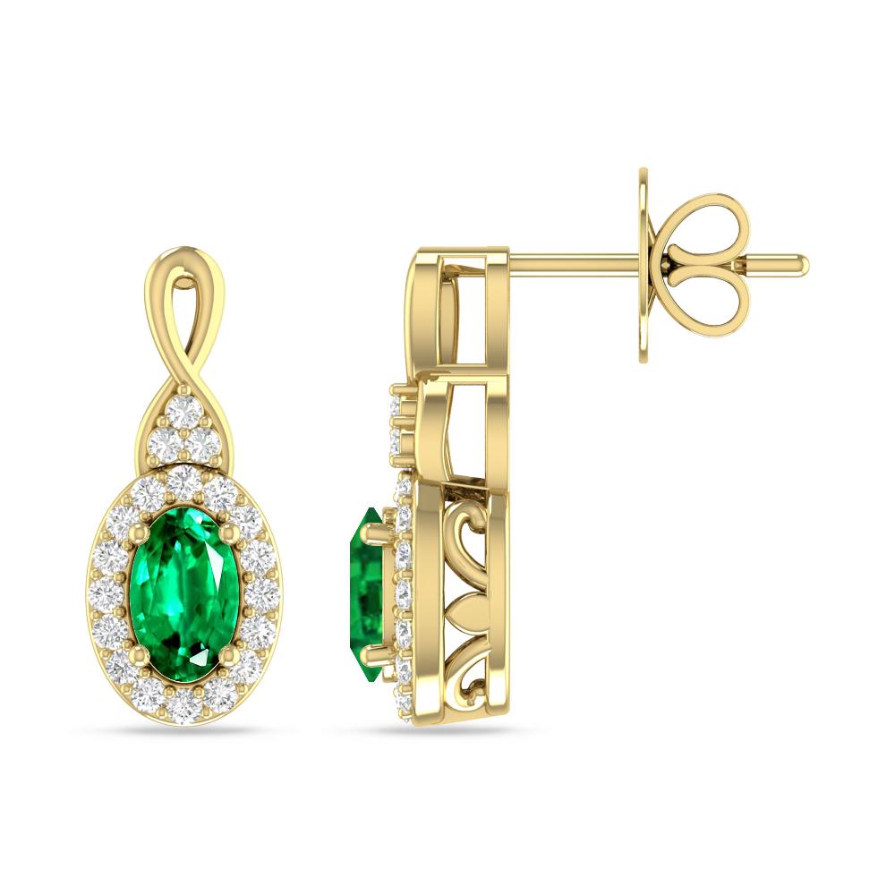 Yellow Gold - Emerald