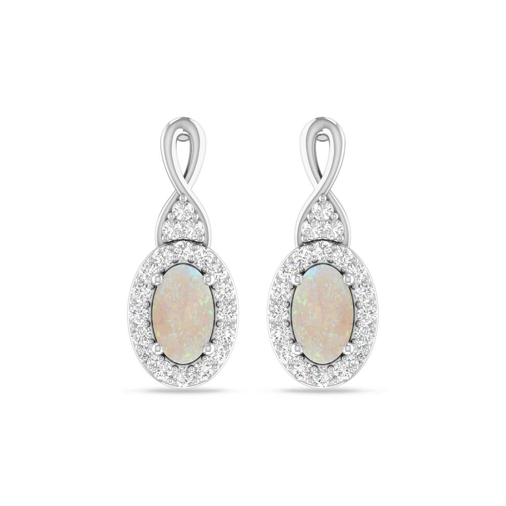 White Gold - Opal