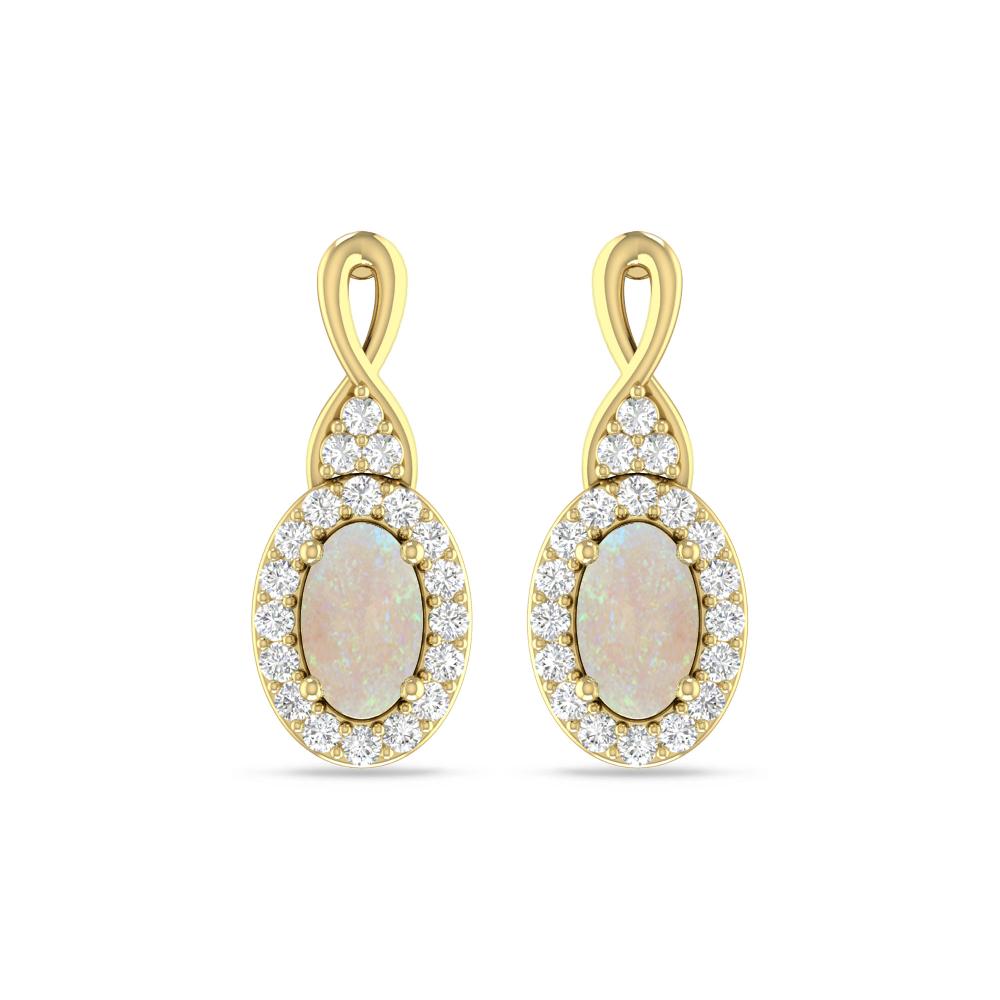 Yellow Gold - Opal