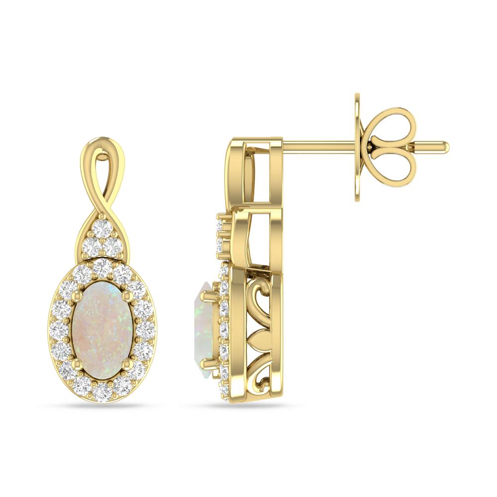 Yellow Gold - Opal