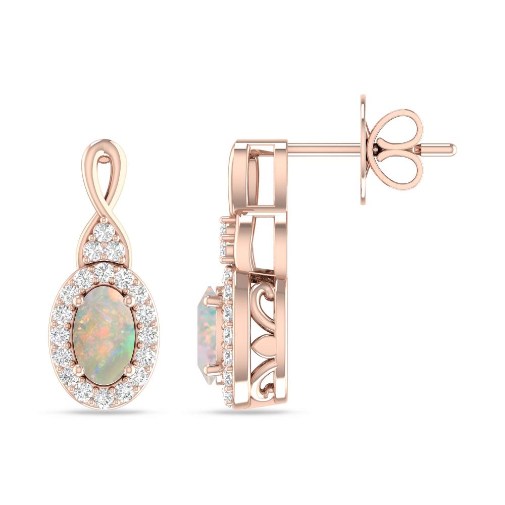 Rose Gold - Opal