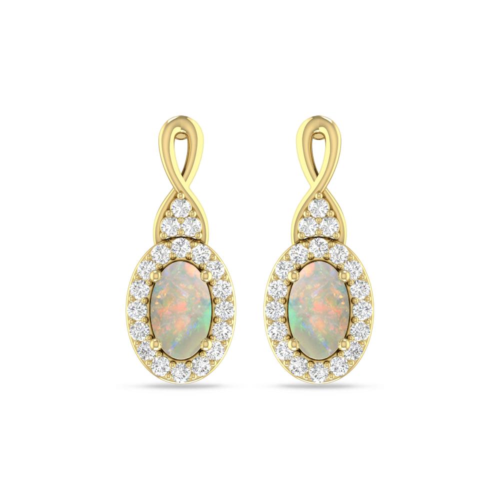 Yellow Gold - Opal