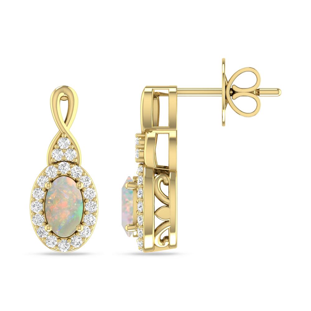 Yellow Gold - Opal