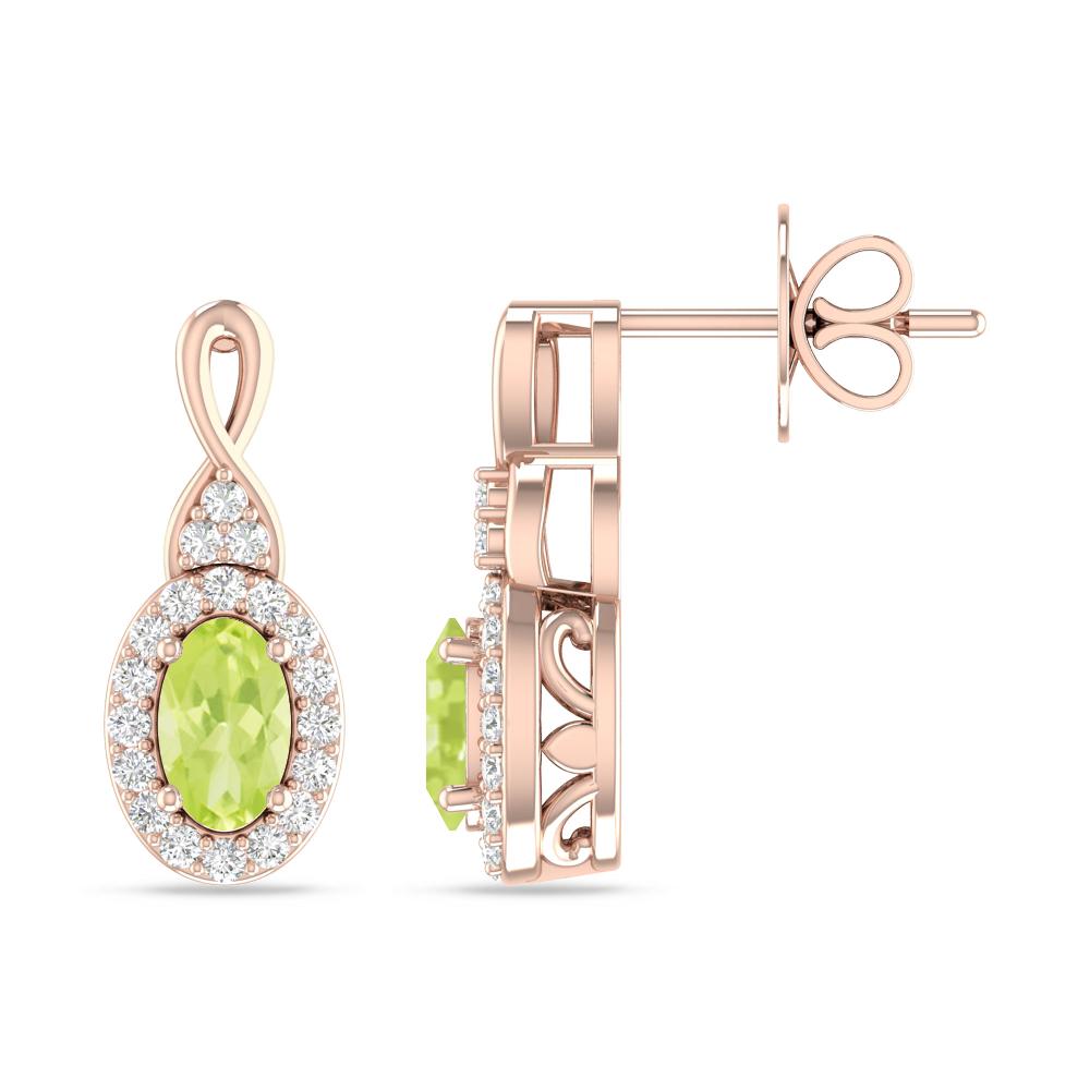 Rose Gold - Peridot