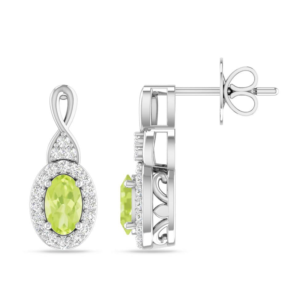 White Gold - Peridot