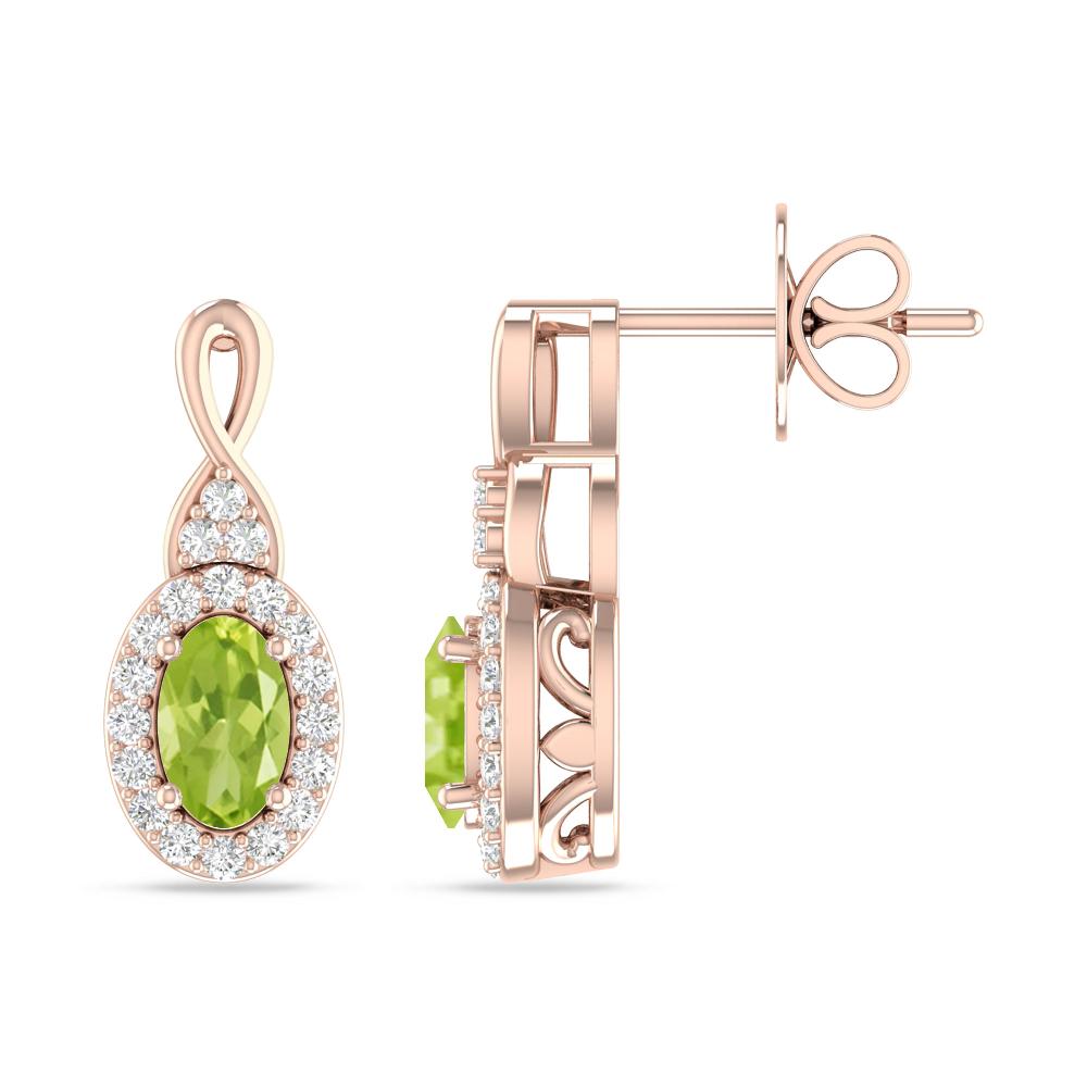 Rose Gold - Peridot