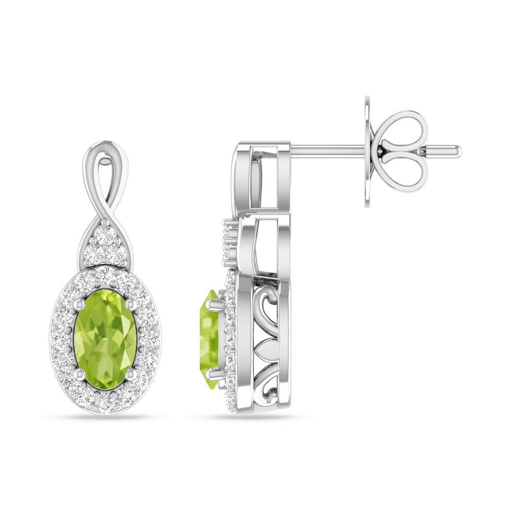 White Gold - Peridot