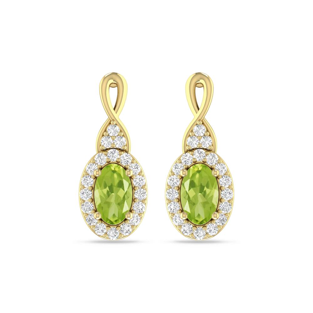 Yellow Gold - Peridot