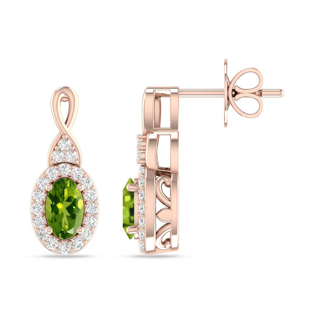 Rose Gold - Peridot
