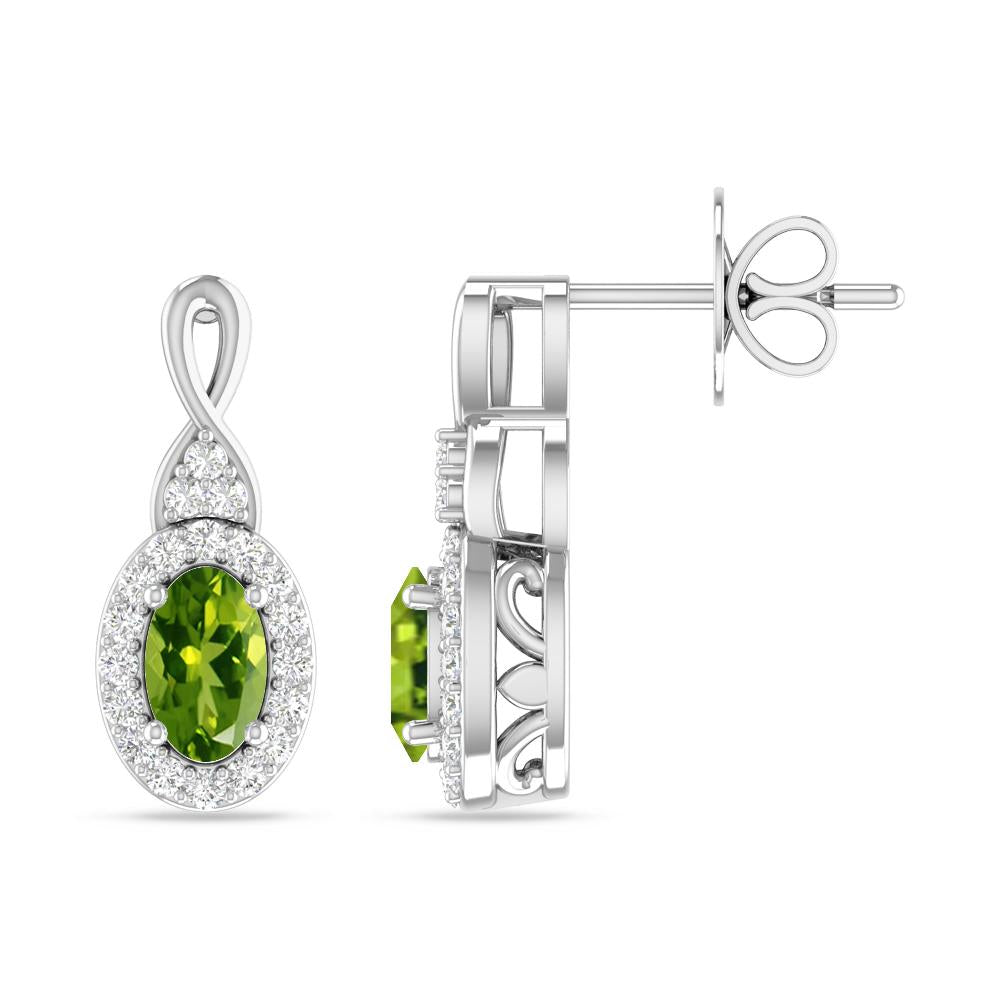 White Gold - Peridot
