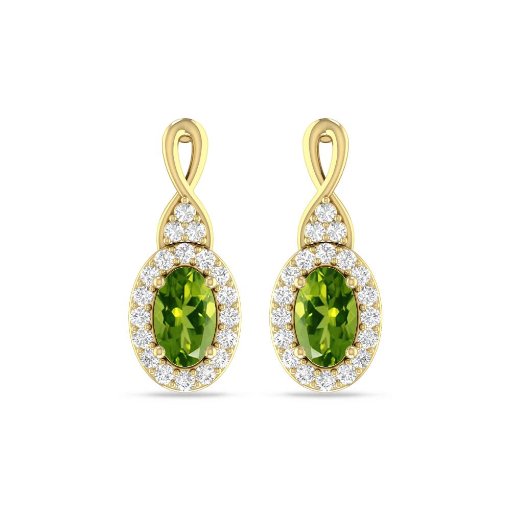 Yellow Gold - Peridot