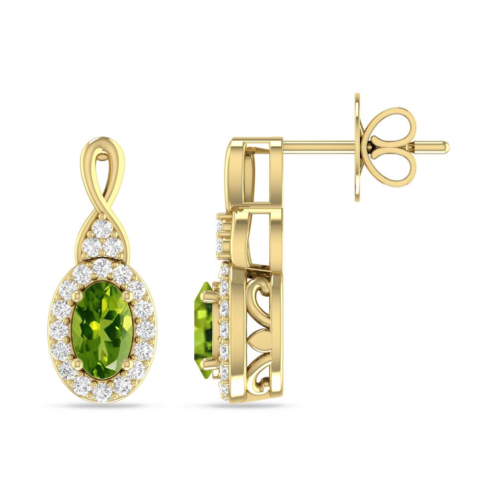 Yellow Gold - Peridot