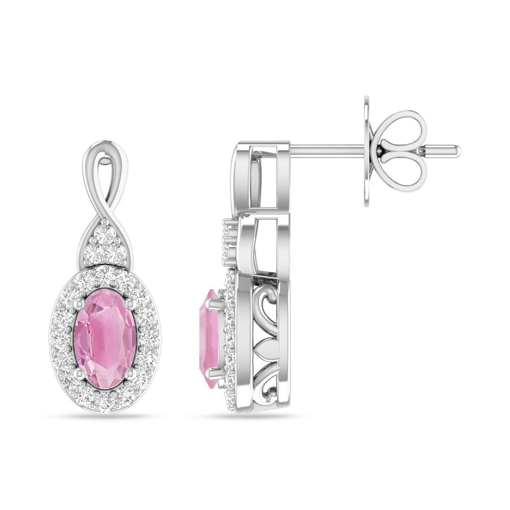 White Gold - Pink Tourmaline