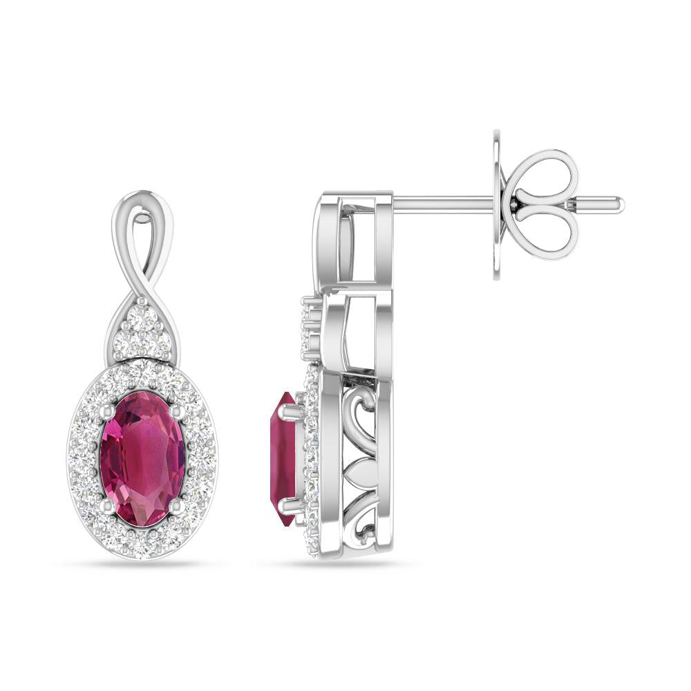 White Gold - Pink Tourmaline