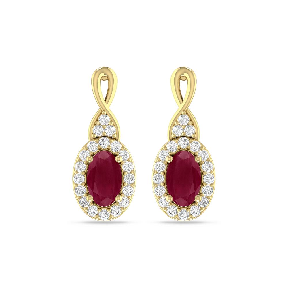 Yellow Gold - Ruby