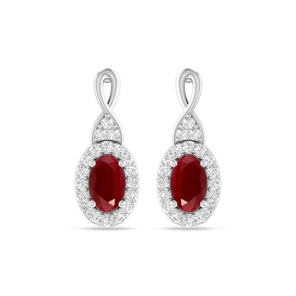White Gold - Ruby