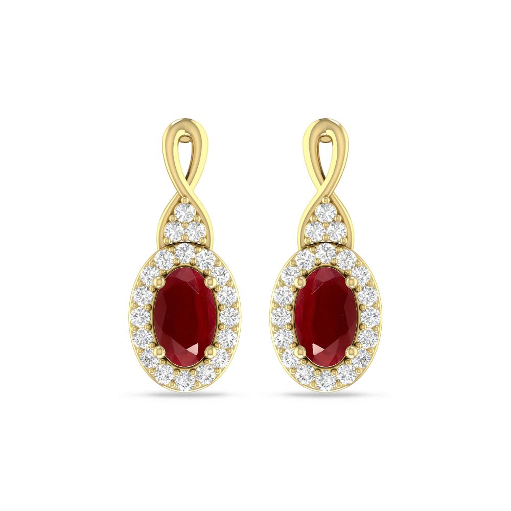 Yellow Gold - Ruby