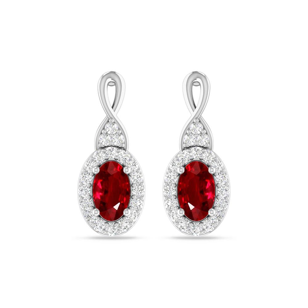 White Gold - Ruby