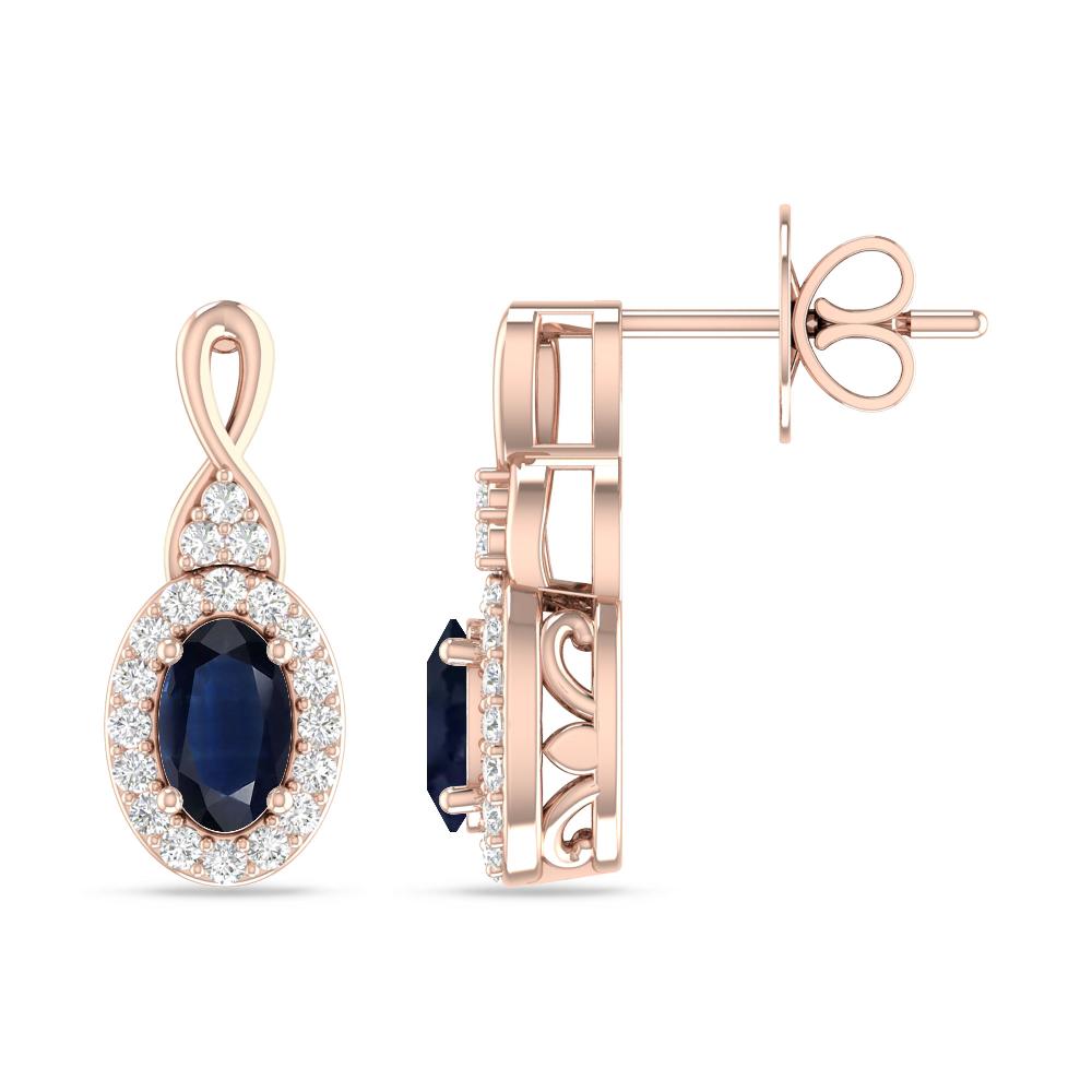 Rose Gold - Sapphire