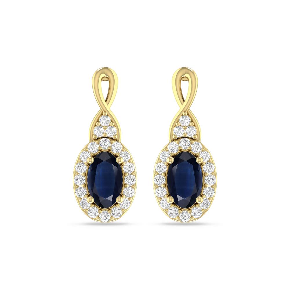 Yellow Gold - Sapphire