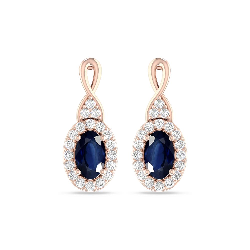 Rose Gold - Sapphire