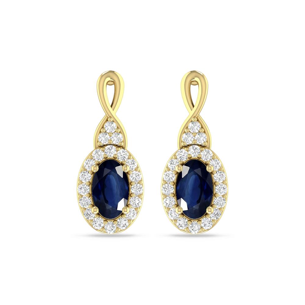 Yellow Gold - Sapphire