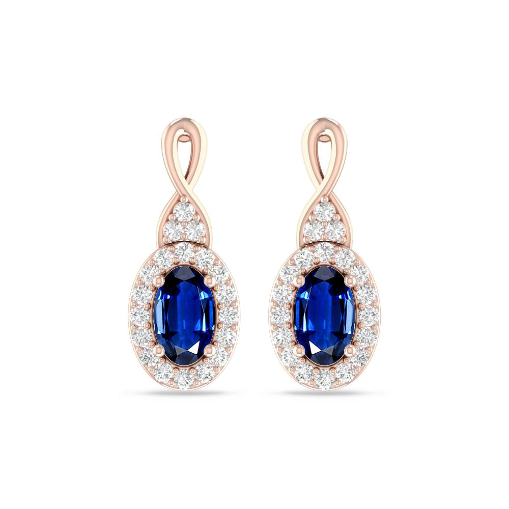 Rose Gold - Sapphire