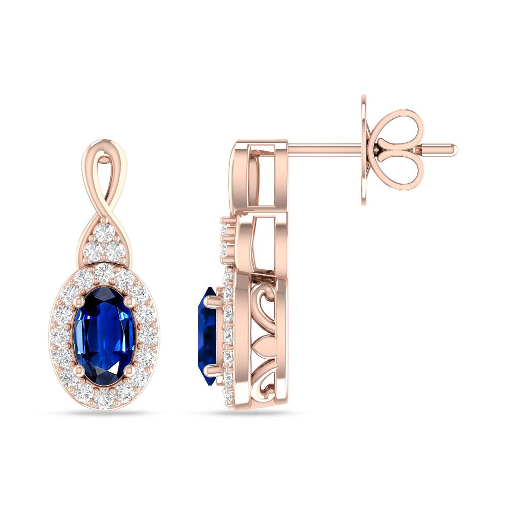 Rose Gold - Sapphire