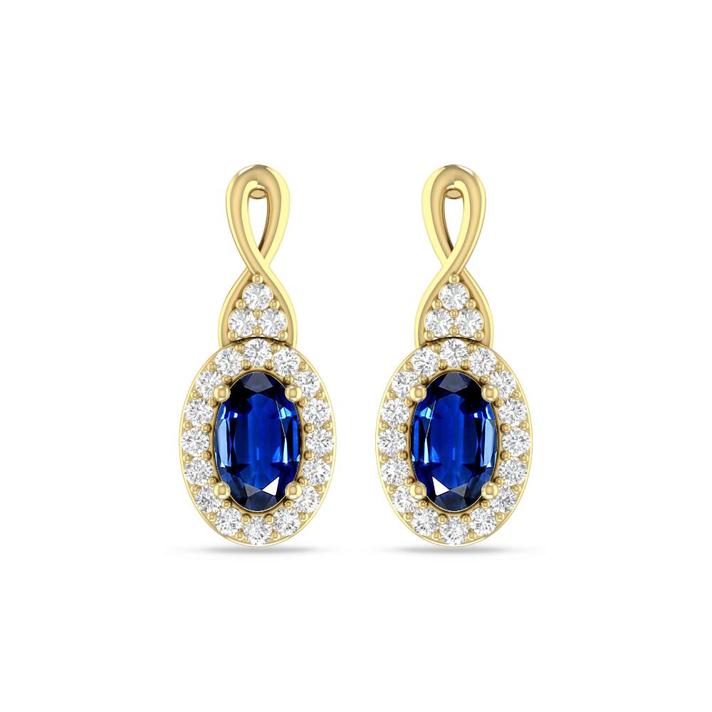 Yellow Gold - Sapphire