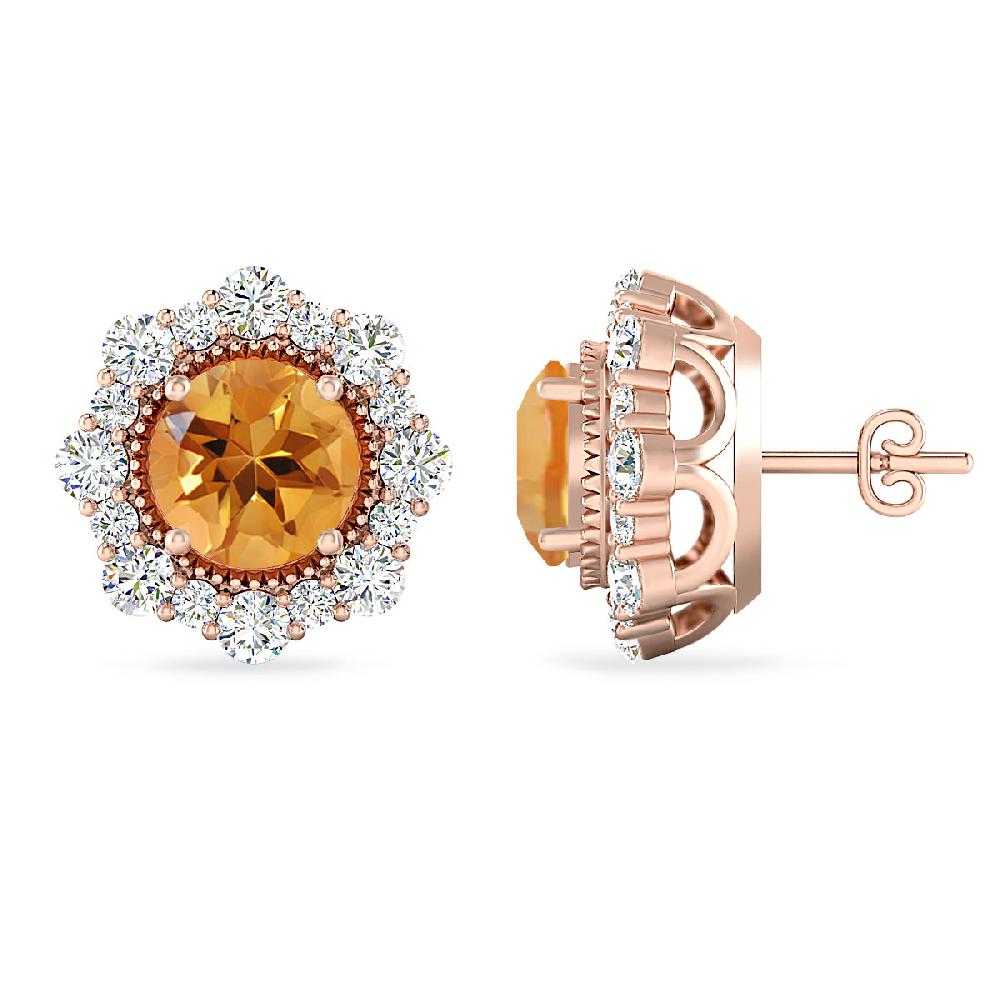 Rose Gold - Citrine