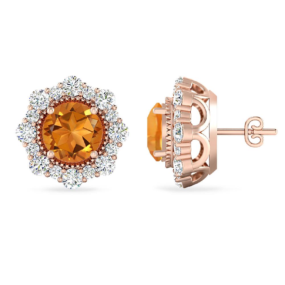 Rose Gold - Citrine