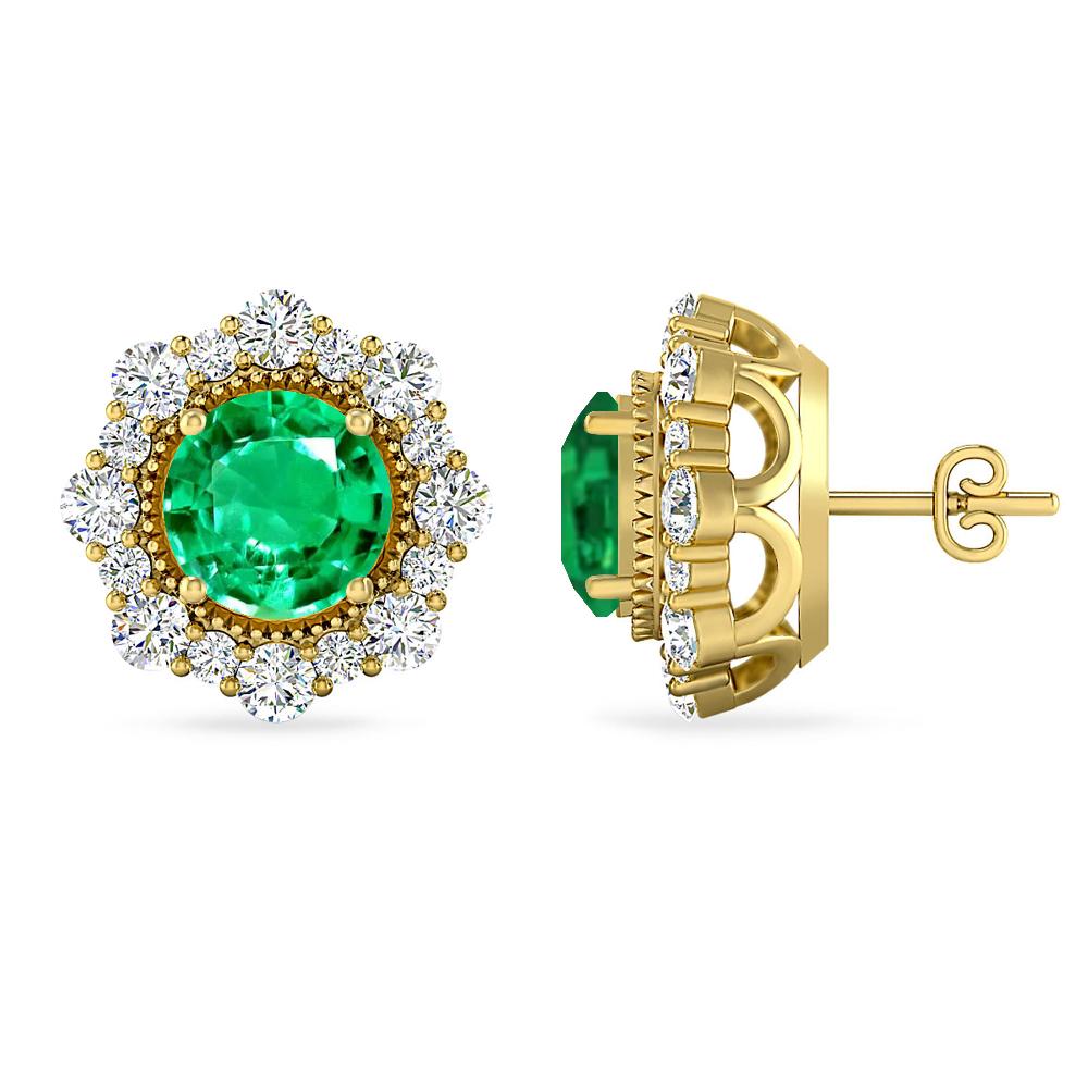 Yellow Gold - Emerald