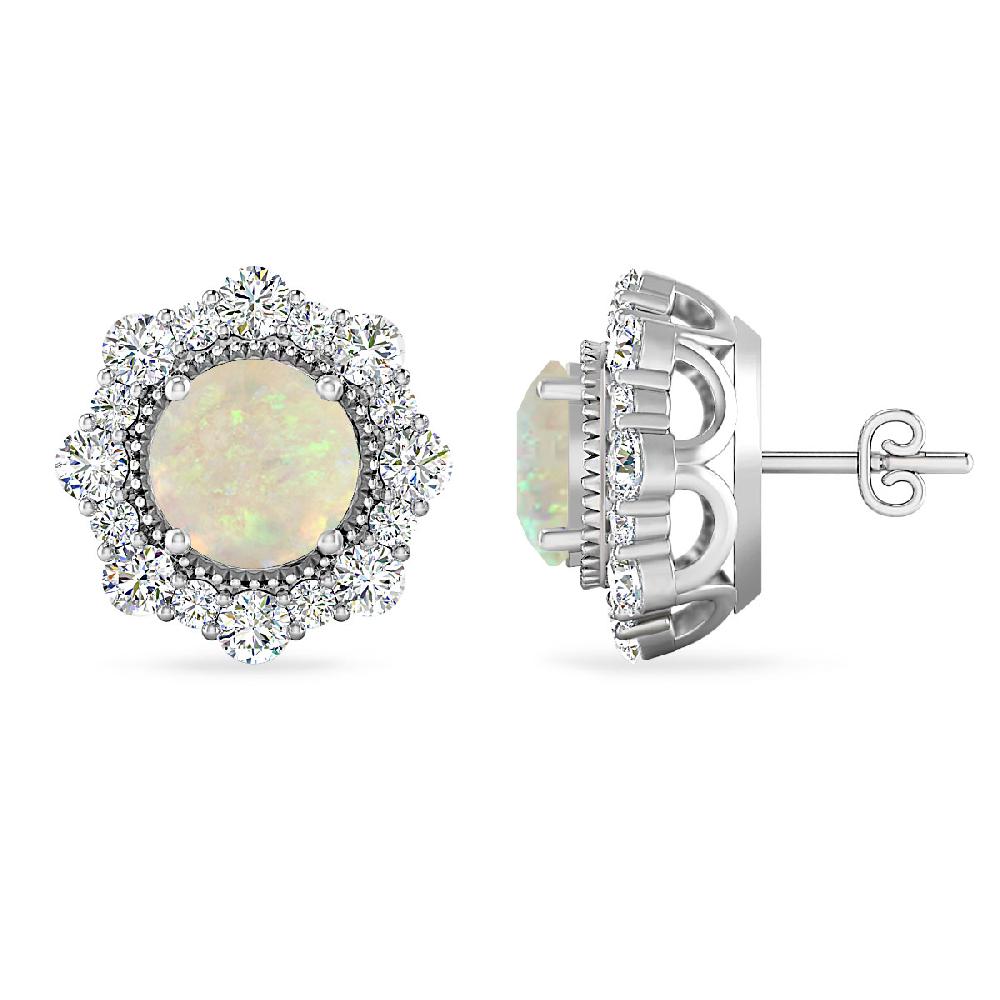 White Gold - Opal