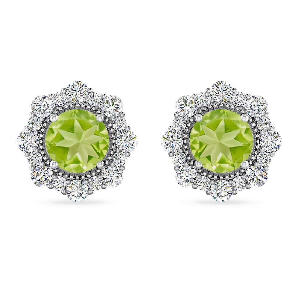 White Gold - Peridot