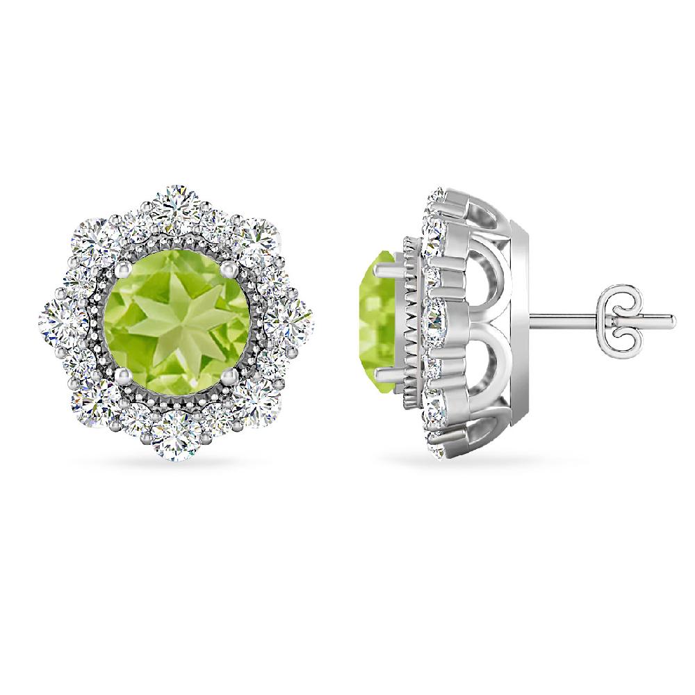 White Gold - Peridot